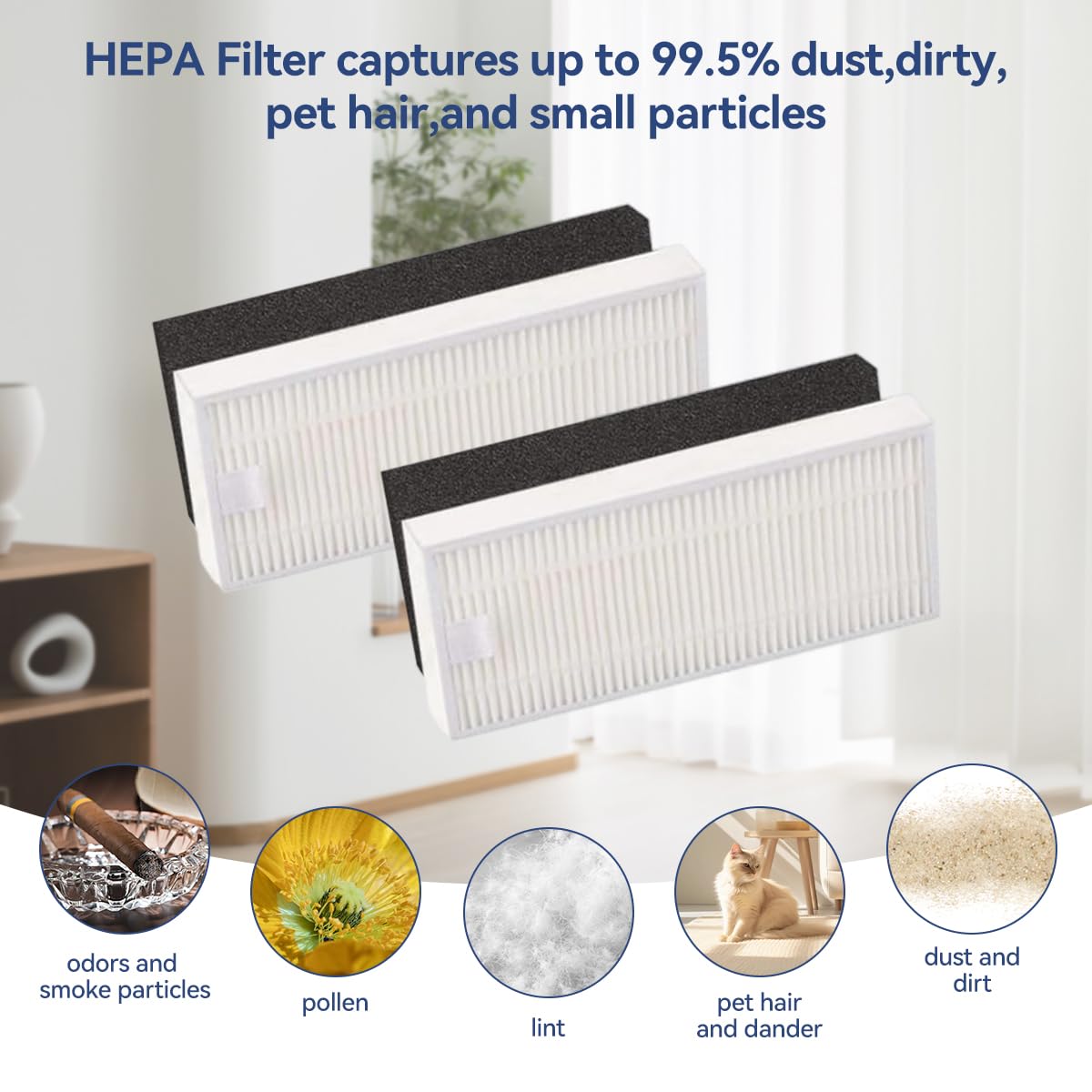 Verilux Vacuum Cleaner Accessories for ILIFE T10S Robot Vacuum Cleaner with 1 Main Brush, 4 Side Brushes, 2 Mop Cloth, 2 Filters, 2 Dust Collection Bags Verilux Vacuum Cleaner Accessories for ILIFE T10S Robot Vacuum Cleaner with 1 Main Brush, 4 Side Brushes, 2 Mop Cloth, 2 Filters, 2 Dust Collection Bags